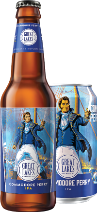 Commodore Perry Can, Bottle and Glassware