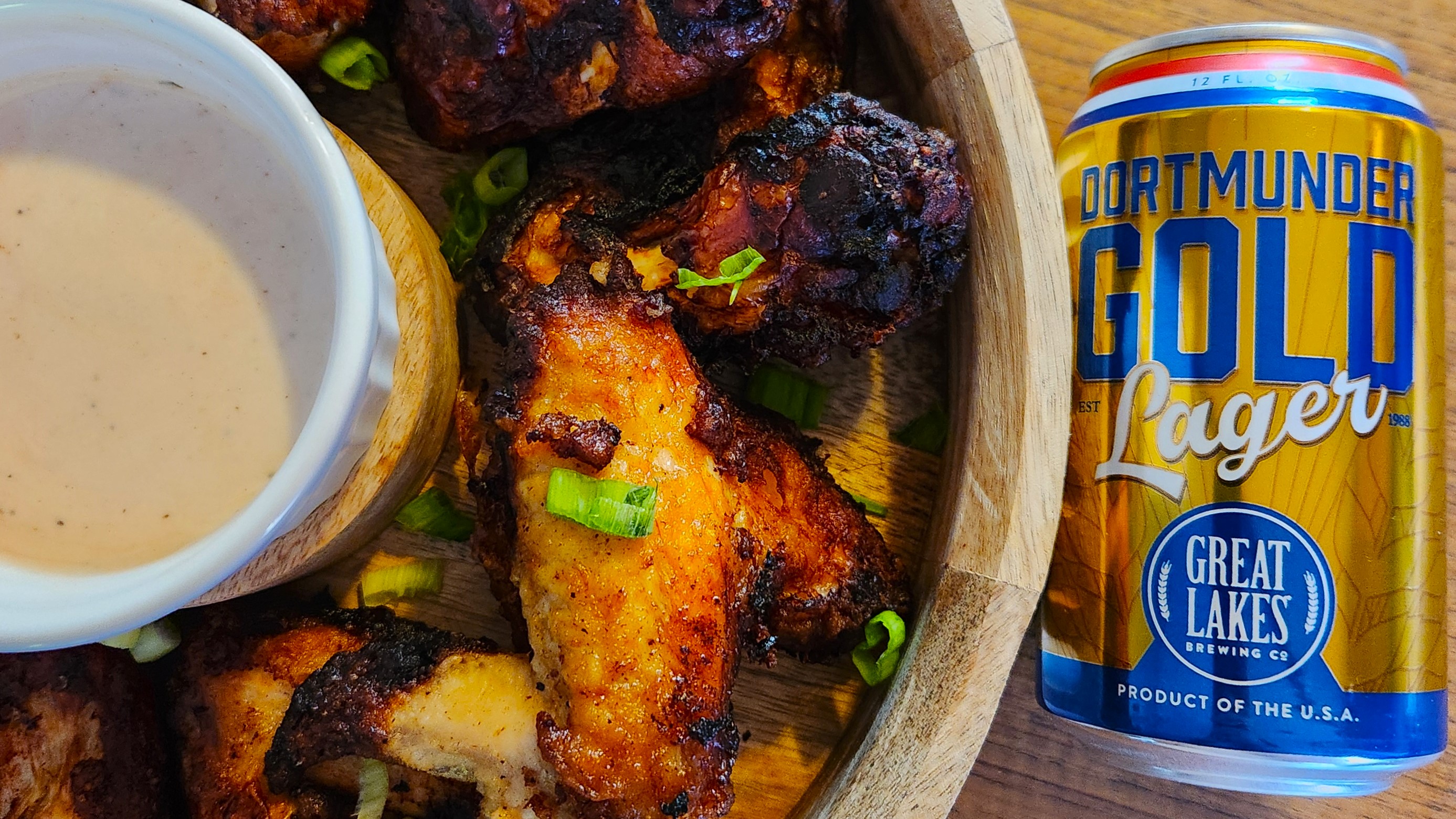 dortmunder gold beer battered fried chicken wings