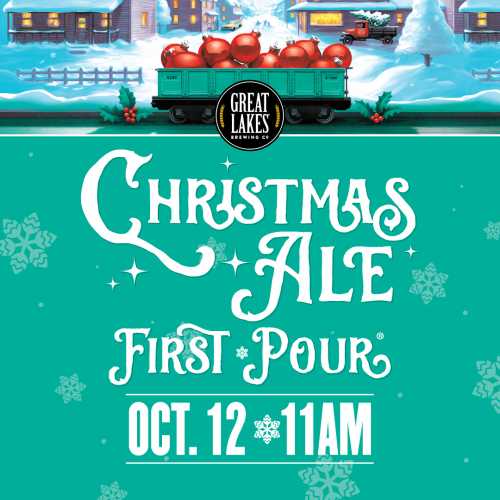 Christmas Ale First Pour 2023 October 12 at 11 AM