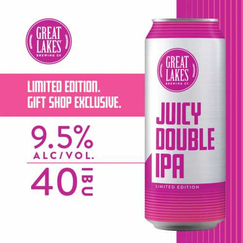 Juicy Double IPA. Limited Edition. Gift Shop Exclusive.