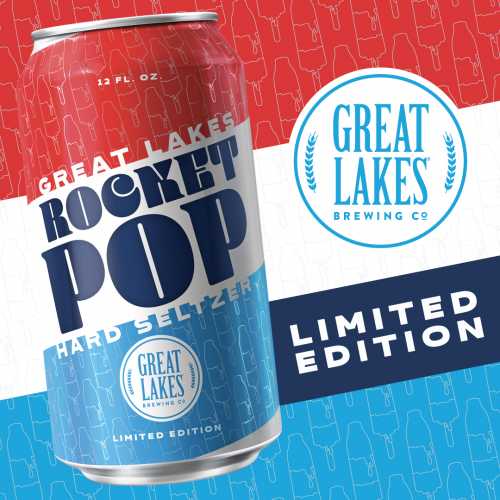 Great Lakes Limited Edition Rocket Pop Hard Seltzer Can